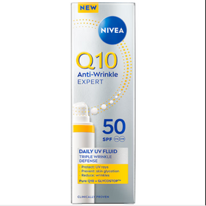 Fluid de zi anti-rid Anti-Wrinkle Expert Q10, SPF50, 40ml, Nivea