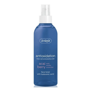 Lotiune tonica pentru fata cu acid hialuronic Acai Berry, 200 ml, Ziaja