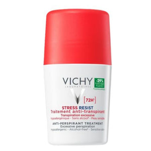 Deodorant roll-on tratament intensiv anti-transpirant stress-resist 72h, 50 ml, Vichy