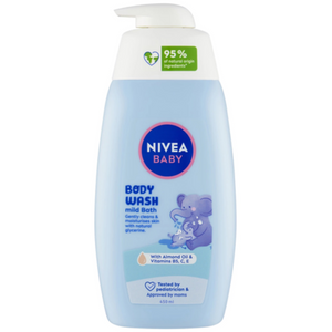 Gel de dus Mild Bath Baby, 450ml, Nivea
