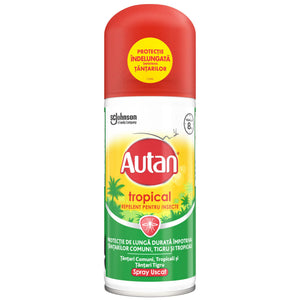 Spray impotriva tantarilor Tropical, 100ml, Autan