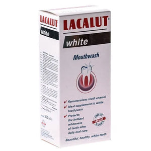 Apa de gura Antiplaque White Apa de Gura, 300ml, Lacalut