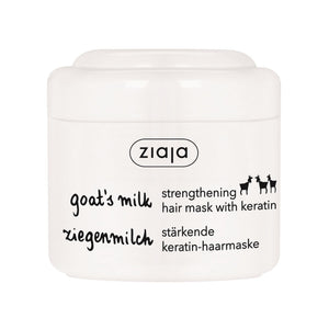 Masca pentru intarirea firului de par cu lapte de capra si keratina, 200 ml, Ziaja