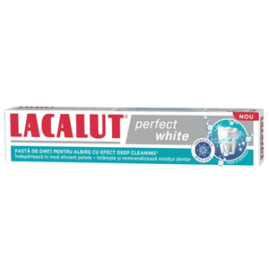 Pasta de dinti Perfect White, 75ml, Lacalut