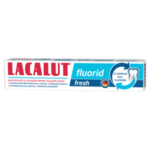 Pasta de dinti Lacalut Fluorid Fresh, 75ml