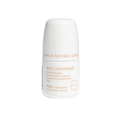 Antiperspirant roll-on fara saruri de aluminiu Natural Care, 60 ml, Ziaja