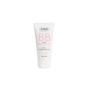 Crema BB cu SPF15 nuanta natural pentru ten normal uscat, 50 ml, Ziaja