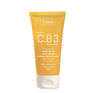 Crema de zi Wake Me Up Vitamin C.B3 Niacinamide, 50 ml, Ziaja